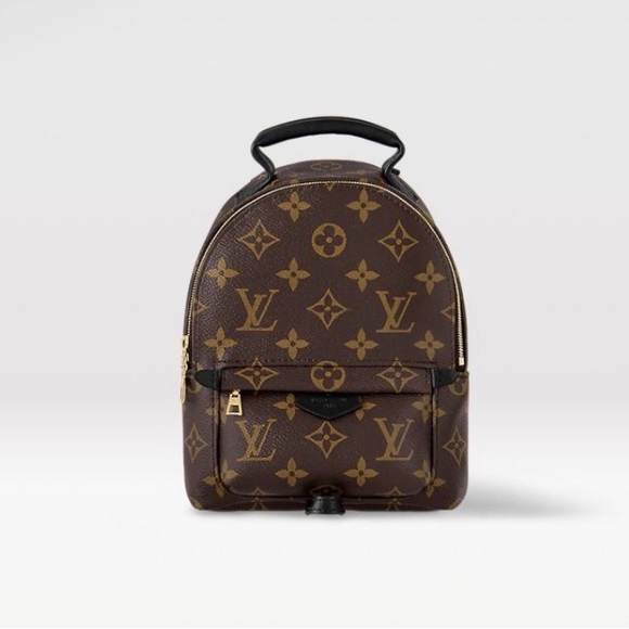Louis Vuitton Palm Springs cloth backpack - Picture 1 of 2